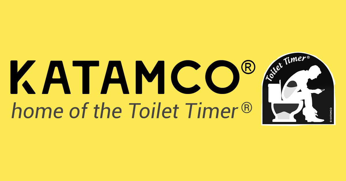 New! Toilet Timer by Katamco (Classic), Funny Gifts for Men, Husband, Dad.