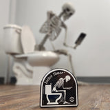 Katamco Toilet Timer Skeleton Edition, Funny Gift for Men, Husband, Dad, Birthday, Christmas, Halloween, Retirement