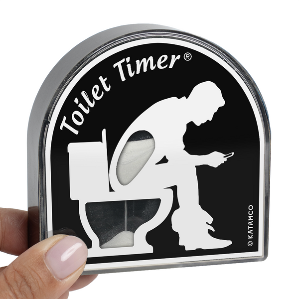 Toilet Hourglass 5 Timer, Bathroom Timer, 5 Minutes Bathroom Timer Toilet  Sync Tool, Sand Decoration for Home, Games, Home, Kitchen (B) :  : Home & Kitchen
